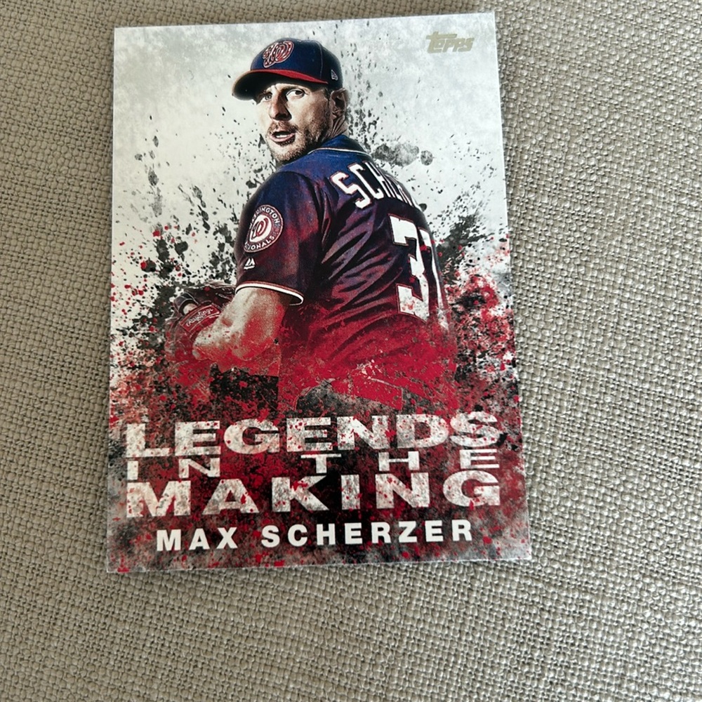 Legends in the making max Scherzer